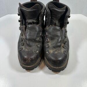 Danner Men's 9.5 USA Mountain Light II 5" Mens Brown Leather Lace Up Boots 30800